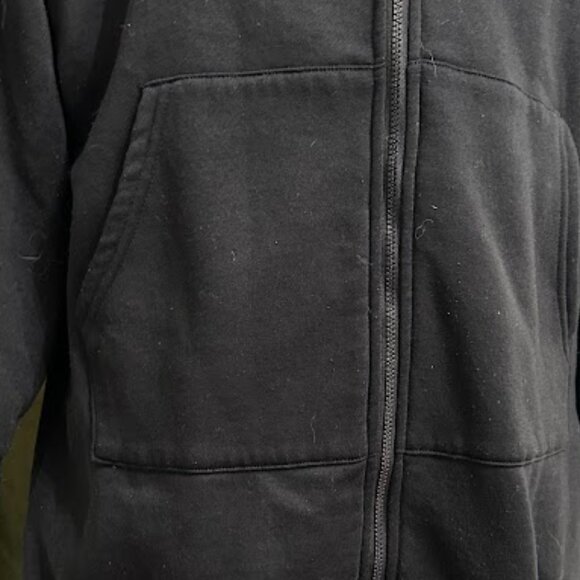 SHEIN Teen Black Zip-Up Hoodie for Kids Size 8–9 Y - Picture 4 of 5